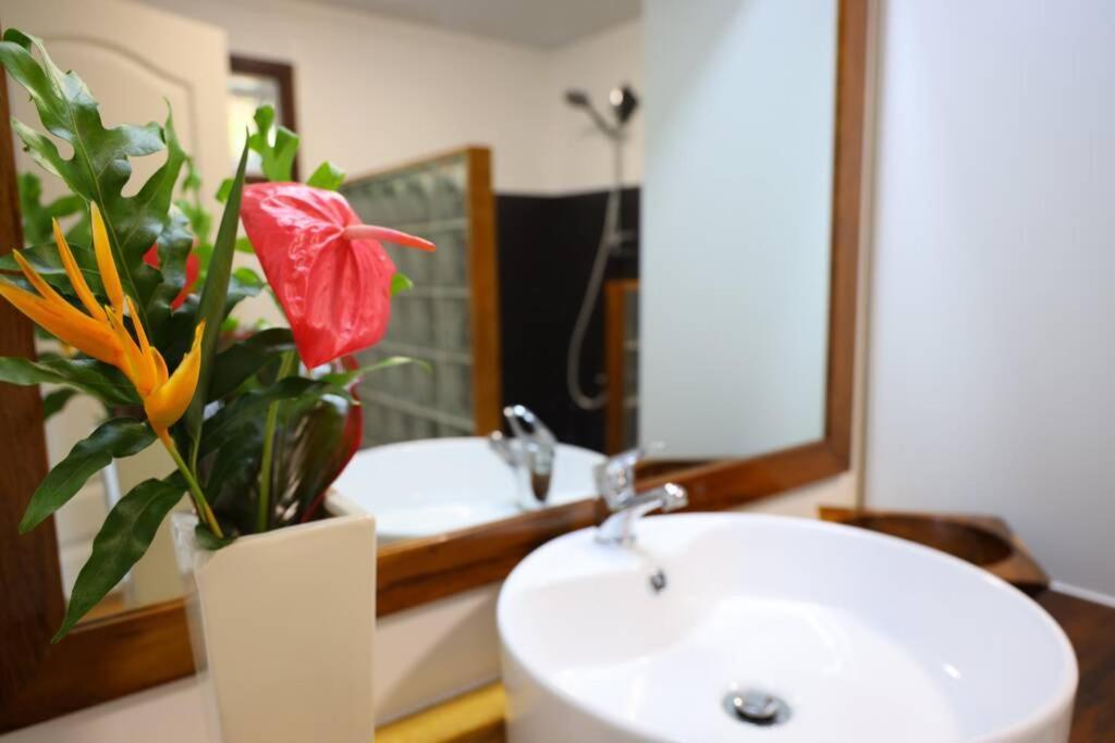 Bienvenue Au Mati House Villa Fitii Eksteriør bilde